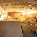 Halfpipe bauen