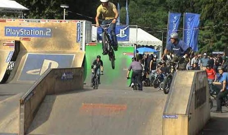 BMX Worlds 2002, Köln | Rampenbau BMX- Weltmeisterschaft