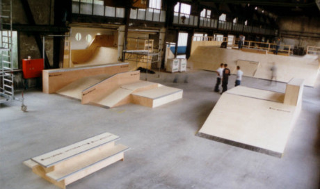 Bikepark, BMX-, Skatepark bauen / Funbox Amalie Essen