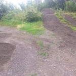 Streckenpflege Bikepark Singletrail 11