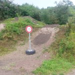 Streckenpflege Bikepark Singletrail 12