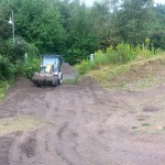 Streckenpflege Bikepark Singletrail 13