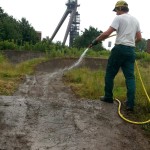 Streckenpflege Bikepark Singletrail 28
