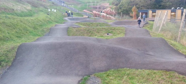 On the road: Asphalt Pumptrack, Bikepark Metabolon, Lindlar