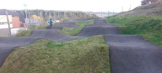 On the road: Asphalt Pumptrack, Bikepark Metabolon, Lindlar