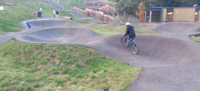 On the road: Asphalt Pumptrack, Bikepark Metabolon, Lindlar