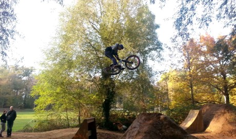 Bikepark Karlsruhe | Big Air Double Kicker & Pumptrack