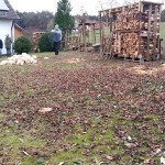 Pumptrack Im Garten Vorher 3