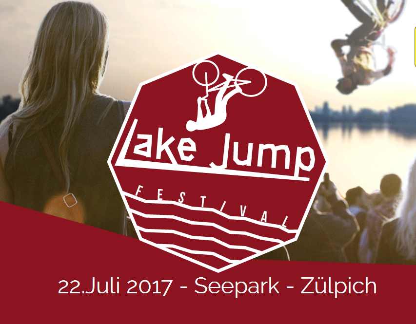 Save the Date! Lakejump- Festival – 22.Juli 2017 – Seepark, Zülpich