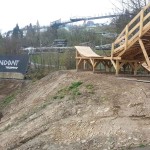 Slopestyle Dirtmasters Bikepark Winterberg Bau 01