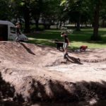 How To Build A Garden Pump Track Bmx Mountainbike 05