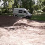 How To Build A Garden Pump Track Bmx Mountainbike 11