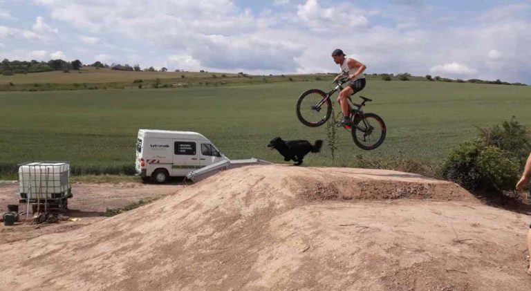 Trailpark Bad Frankenhausen Thueringen Bikepark Jumpline Pumptrack Flowtrail Mountainbikestrecken 36