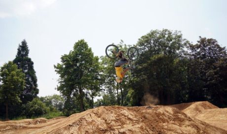 Dirtpark Griesheim, Hessen, Table Lines, Pumptrack, Trailbau MTB, How to backflip?