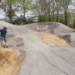 Pumptrack Hessigheim Mountainbike Strecken Bau 005