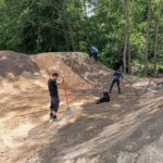 Bikepark Lastrup Mountainbike Strecken Bau Niedersachsen 022