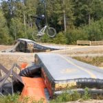 MTB Free Style Area Winterberg Mountainbike Kicker Suicide Nohand