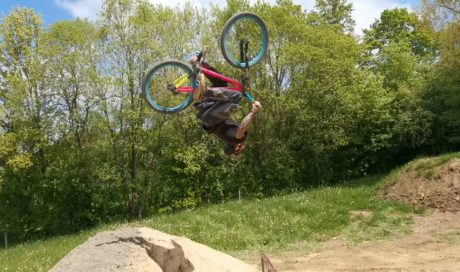 Schwaney | Jumpline, Tricksprung, Pumptrack, Mountainbike Trailbau Eggegebirge