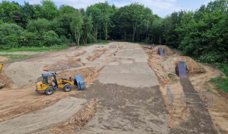 MTB-Park Haren | Double & Table Line, Pumptrack, Bikepark Emsland, Trailbau