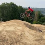 Bikepark Wissen Flowtrail Big Air Trailbau Skihang 014