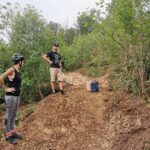 Bikepark Wissen Flowtrail Big Air Trailbau Skihang 074