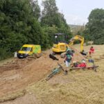 Bikepark Wissen Flowtrail Big Air Trailbau Skihang 090