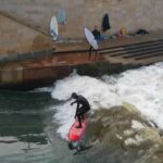 Leinewelle Hannover Flusswelle Riversurfen Künstliche-Welle Pumptrack 001