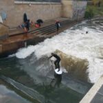 Leinewelle Hannover Flusswelle Riversurfen Künstliche-Welle Pumptrack 002