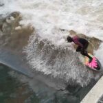 Leinewelle Hannover Flusswelle Riversurfen Künstliche-Welle Pumptrack 006