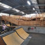 Turbomatik Spotcheck Stride Indoor Bikepark Pumptrack Strasbourg Foampit Resi-ramp Resi-landung 009