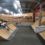 Turbomatik Spotcheck Stride Indoor Bikepark Pumptrack Strasbourg Foampit Resi-ramp Resi-landung 010