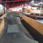 Turbomatik Spotcheck Stride Indoor Bikepark Pumptrack Strasbourg Foampit Resi-ramp Resi-landung 013