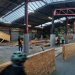 Turbomatik Spotcheck Stride Indoor Bikepark Pumptrack Strasbourg Foampit Resi-ramp Resi-landung 023