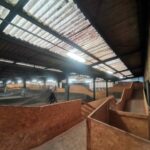 Turbomatik Spotcheck Stride Indoor Bikepark Pumptrack Strasbourg Foampit Resi-ramp Resi-landung 040