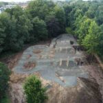 Dirtbike Anlage Stade Mountainbike Kicker Jumpline Pumptrack 001