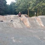 Dirtbike Anlage Stade Mountainbike Kicker Jumpline Pumptrack 010