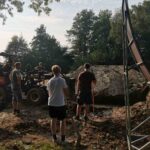 Dirtbike Anlage Stade Mountainbike Kicker Jumpline Pumptrack 020