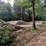 Dirtbike Anlage Stade Mountainbike Kicker Jumpline Pumptrack 030