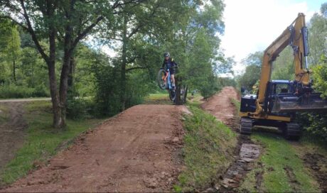 Renovierung Bikepark, Reshape Dirtpark, Pumptrack Sanierung, MTB Eifel