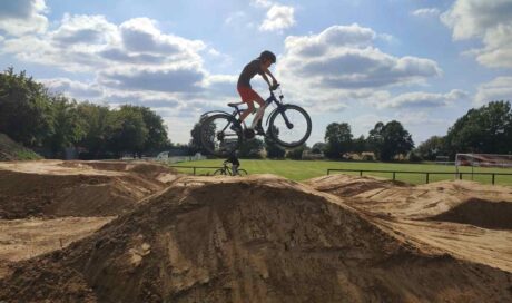 Pumptrack Wasbüttel, Dirtpark Wolfsburg, Bikepark Niedersachsen, MTB Anlage